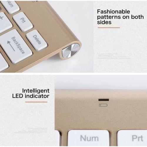 SET TECLADO  MOUSE K908 PLATEADO-5