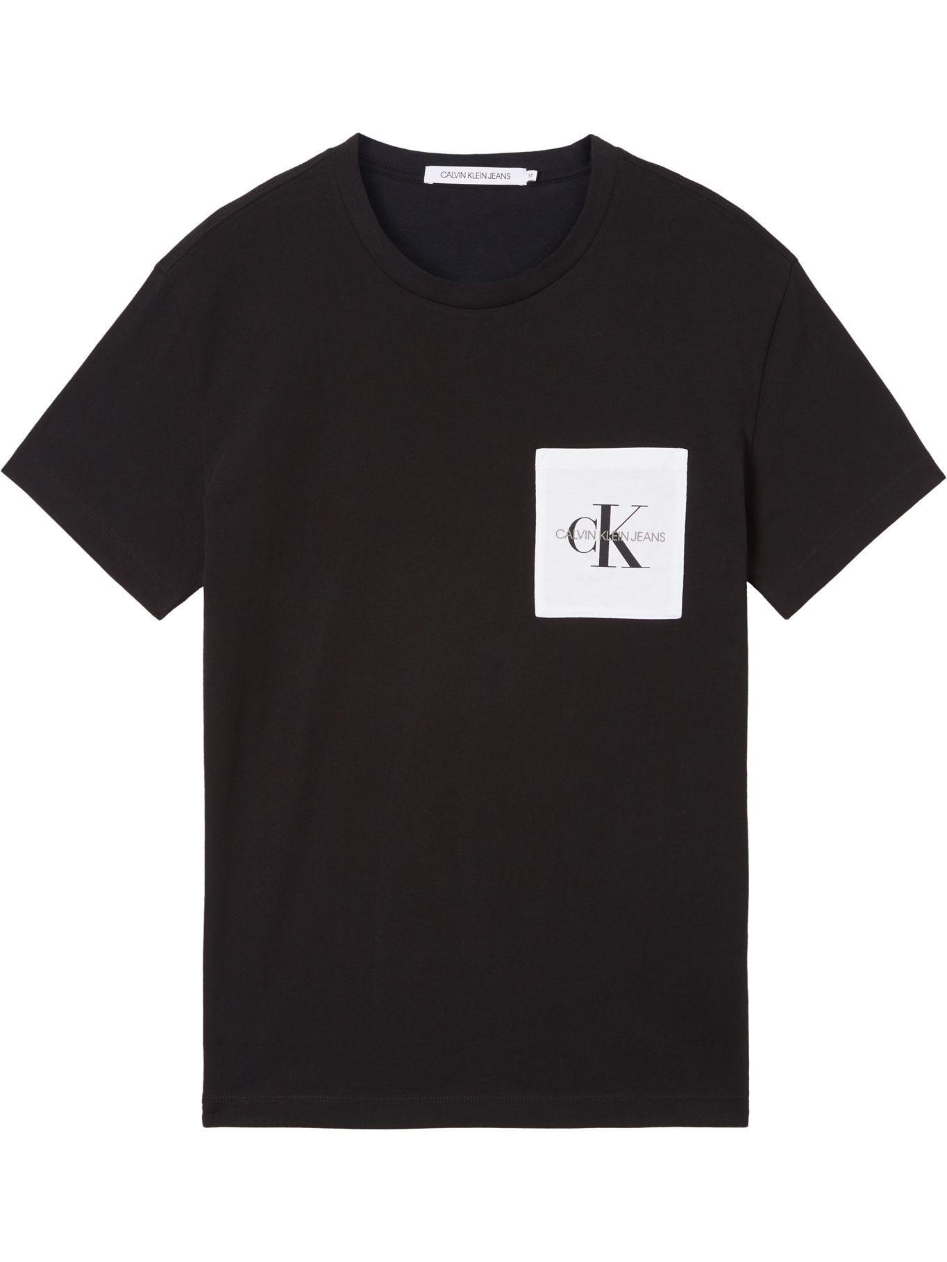 Polera Monogram Pocket Negro Calvin Klein-0