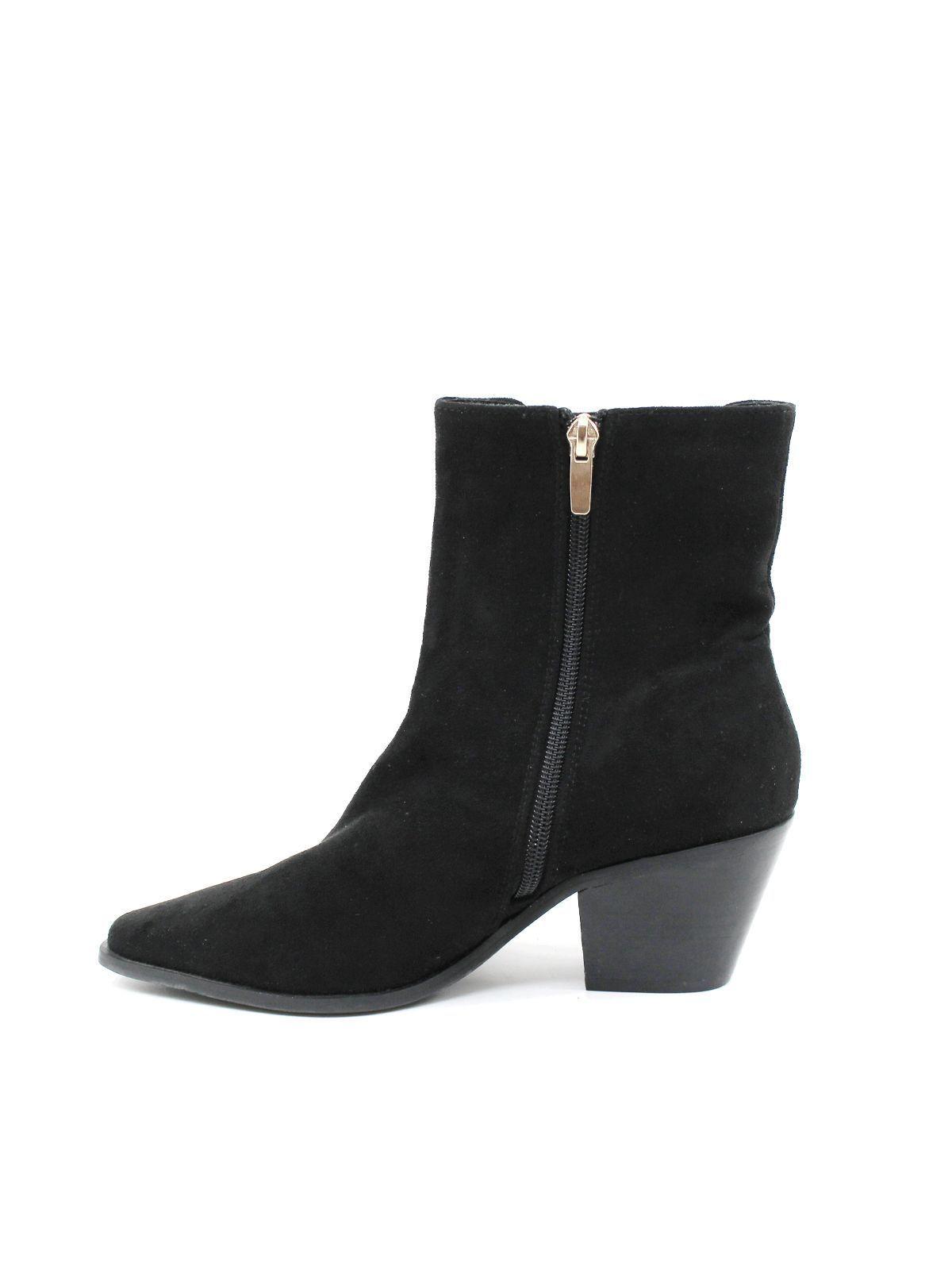 Botin mujer LA08-4 negro Stylo Shoes-2