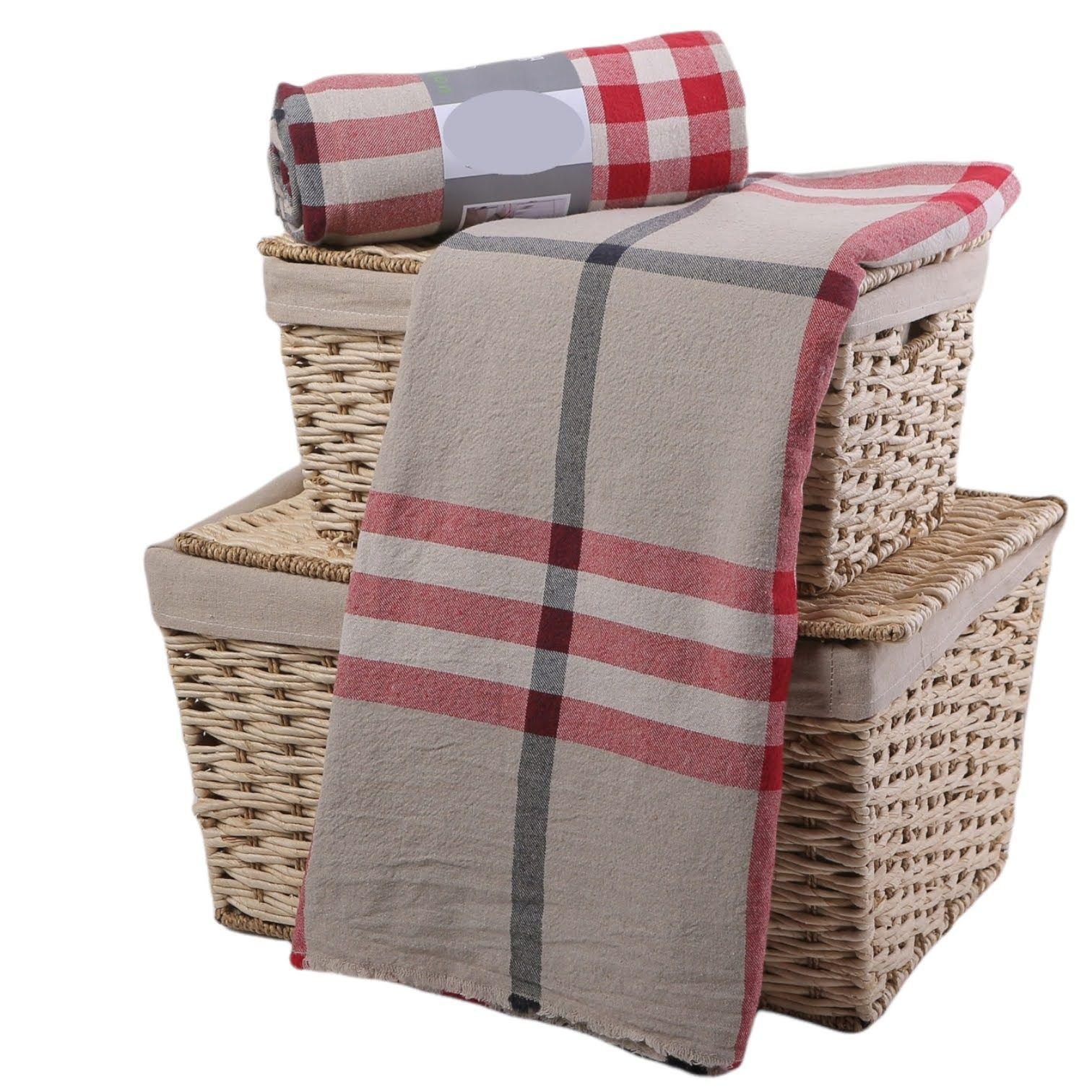 Frazada 140X200 Cm De Lino Verta-0