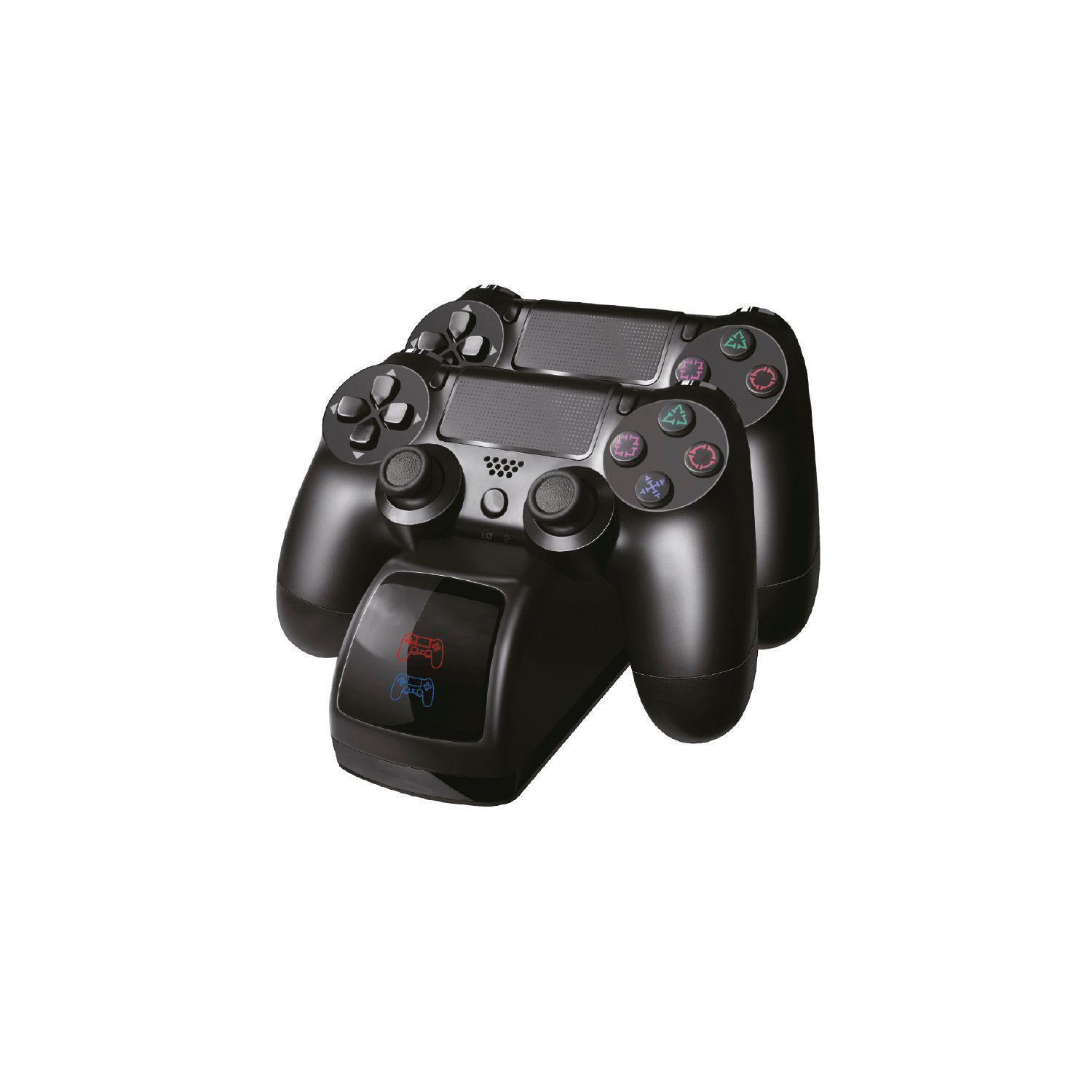 Soporte Cargador Doble de Controles PS4 USB Dblue-2