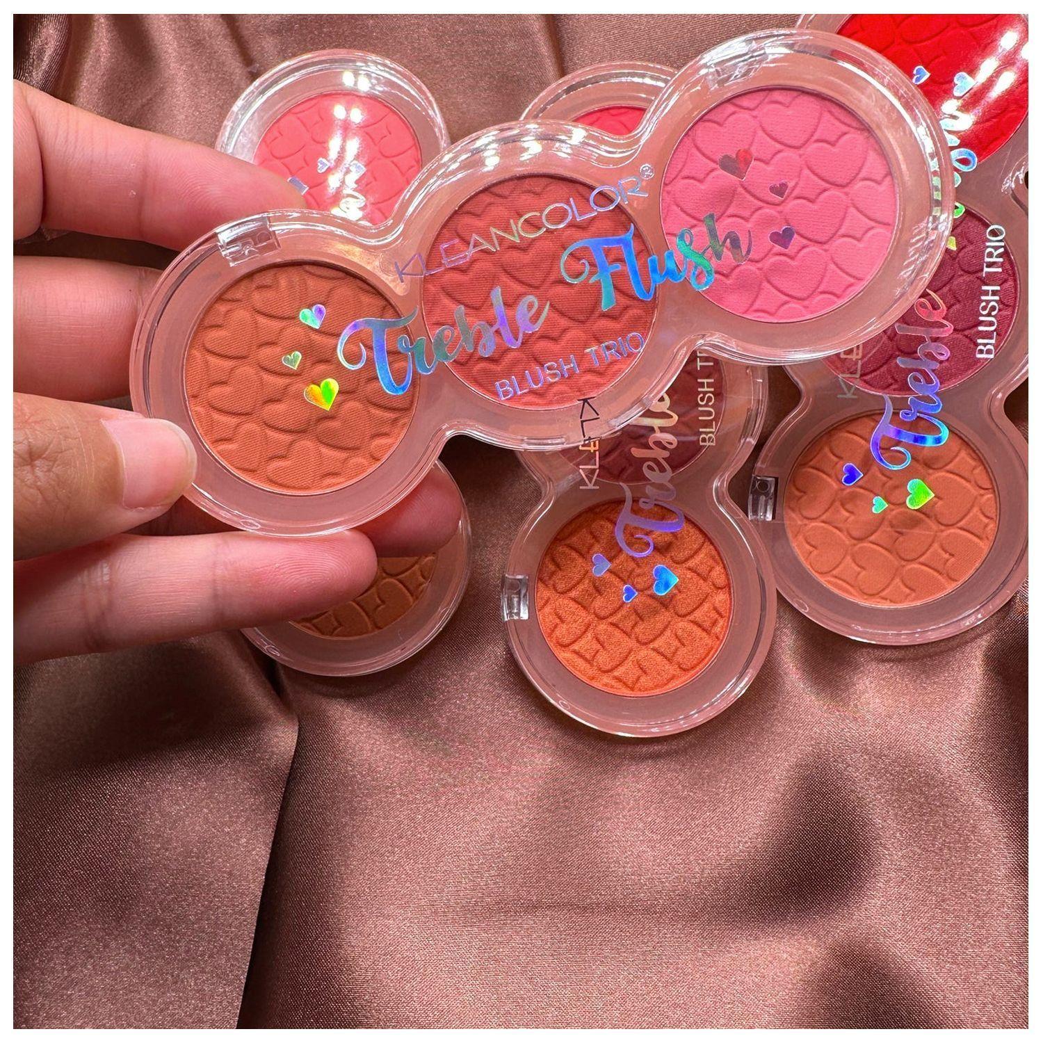 Paleta Trío de Rubor "Treble Flush" Bubblegum KleanColor-1