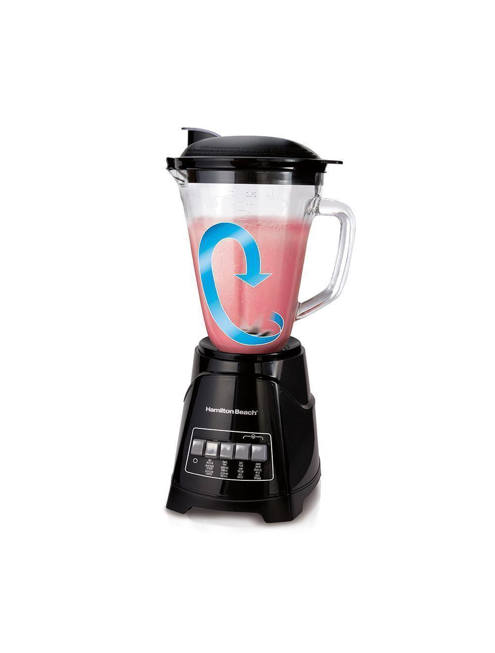 Licuadora Jarra de Vidrio 1,5 L Negra 58146-CL-1