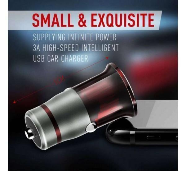 Cargador de Auto QC 3.0 + Cable Micro USB C304Q SIYOTEAM-2