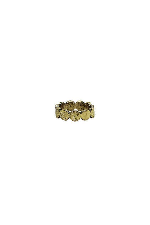 Anillo Delgado Dorado Black Nitro Point Humana-0