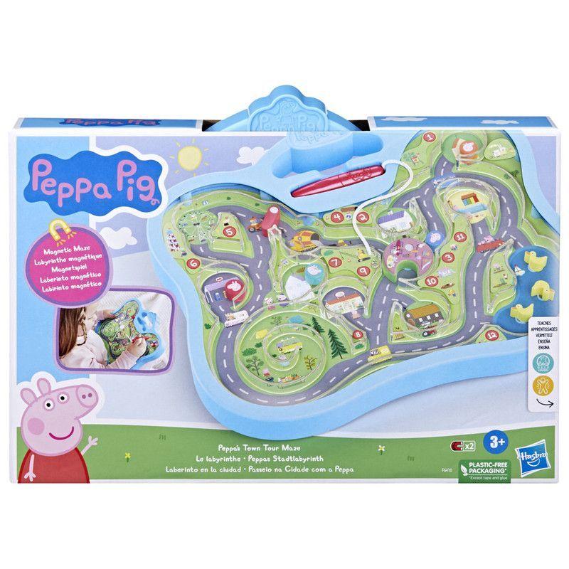 Juego Didáctico Peppa Pig Laberinto en la ciudad-0