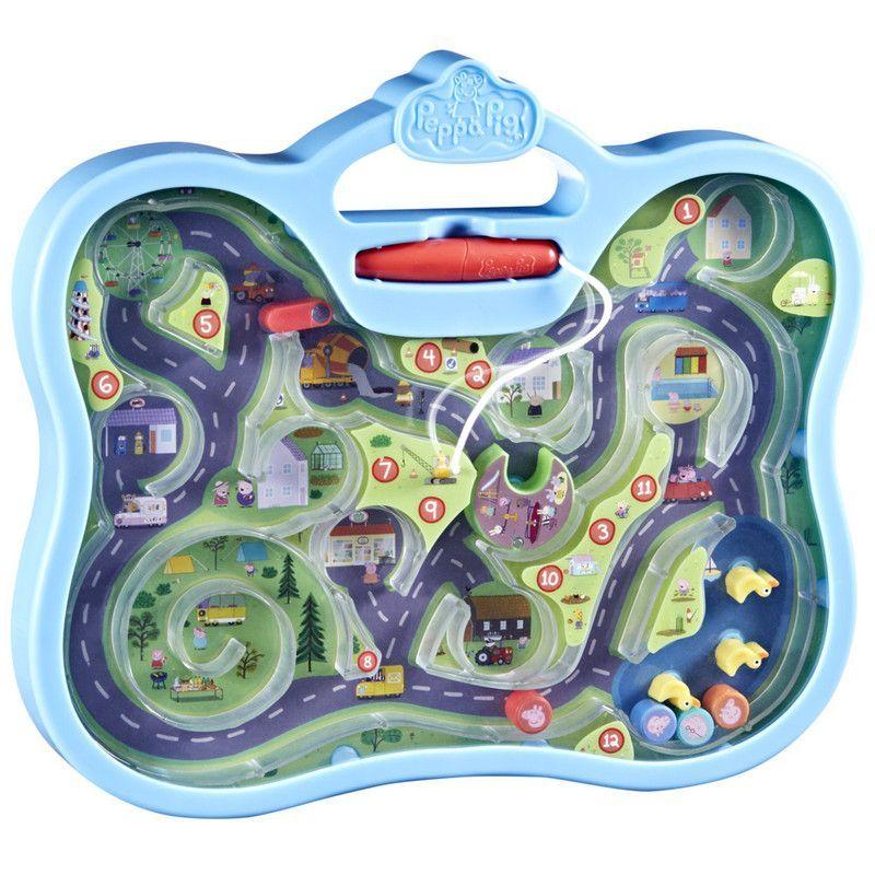 Juego Didáctico Peppa Pig Laberinto en la ciudad-1