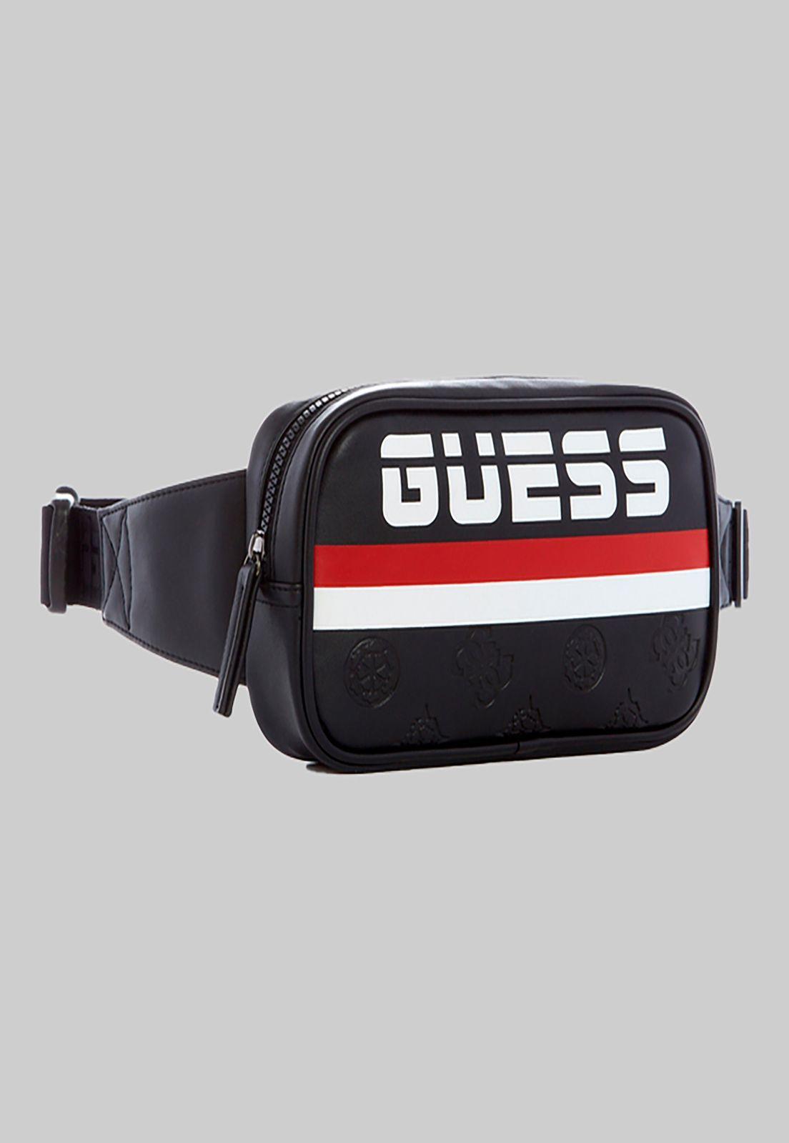 Banano Sport Bum Bag Bla Negro Guess-4