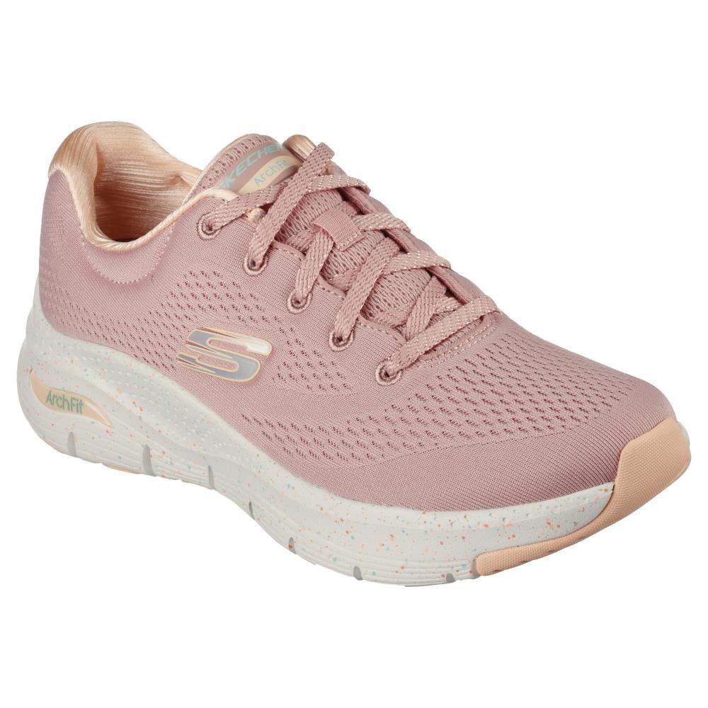 Zapatilla Mujer Arch Fit Rosado Skechers-0