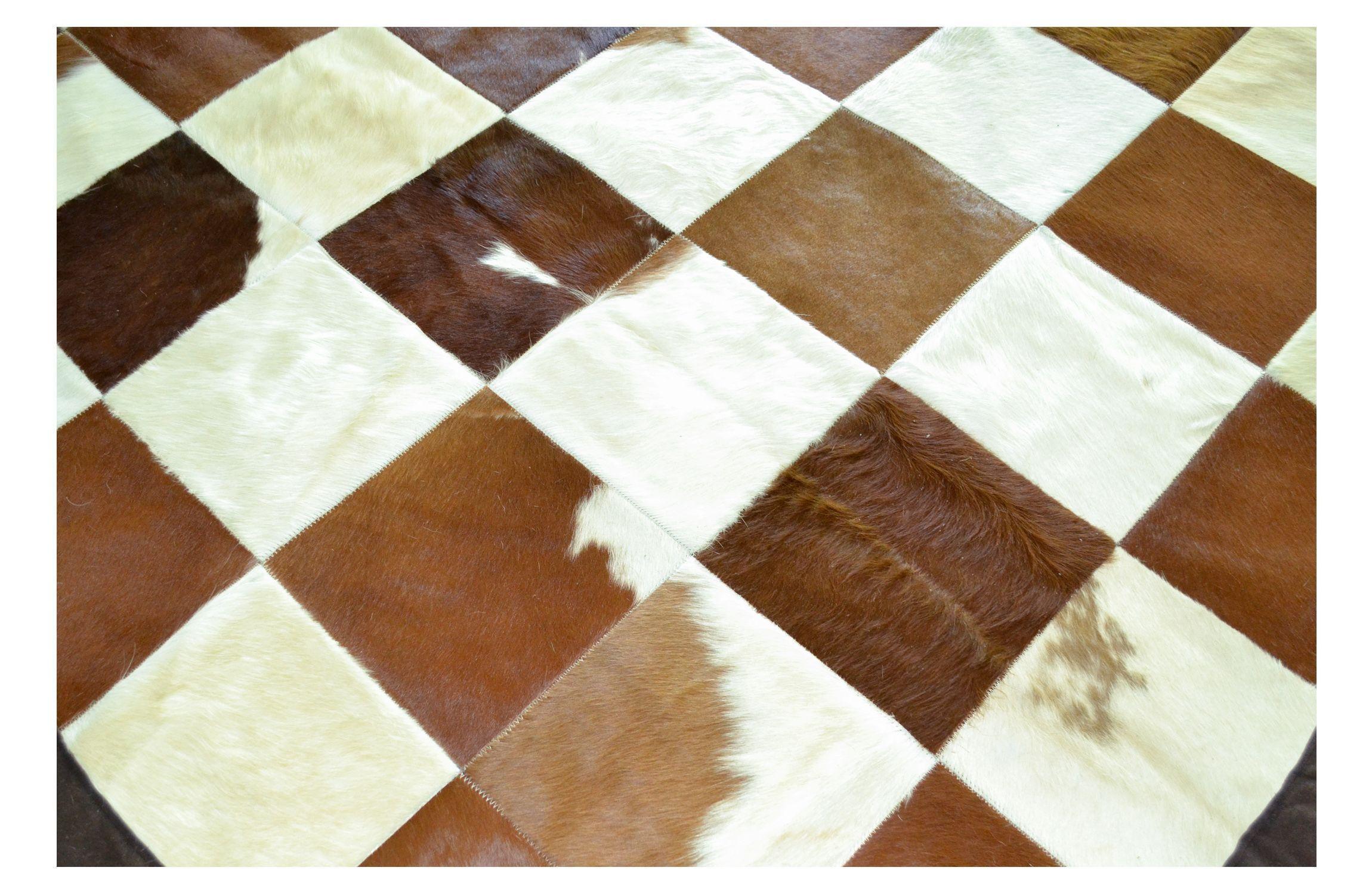 Alfombra Cuero Moo 160x220 cm Mod Fleckvieh-1