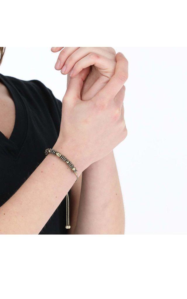 Pulsera Blanda Amisg Dorada Humana-1