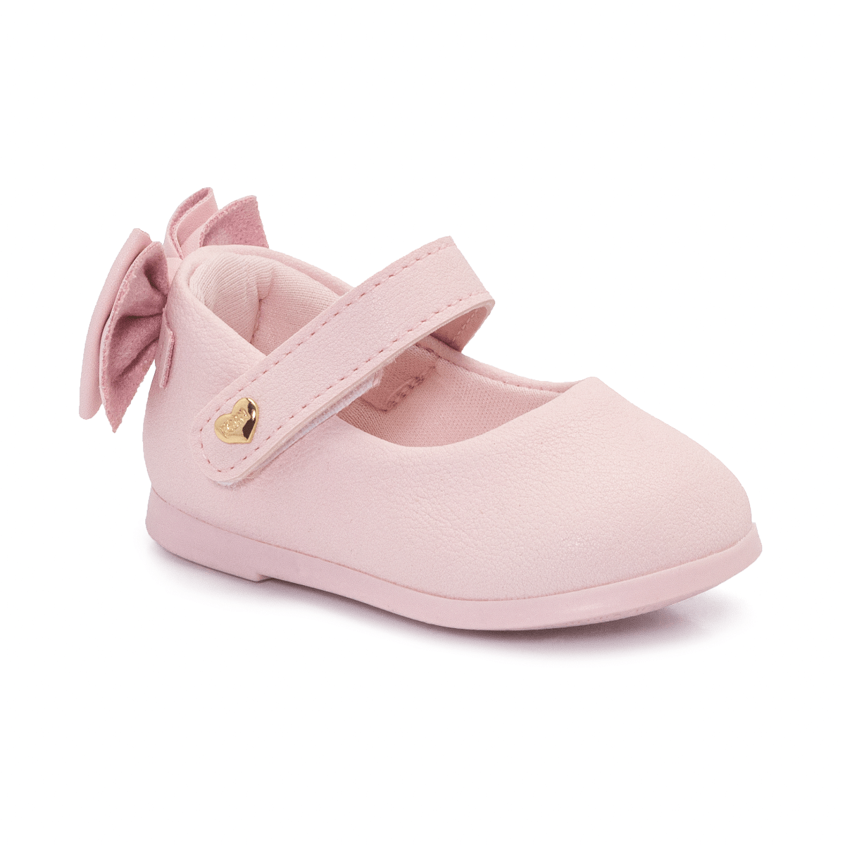 Ballerina Niña Rosada Velcro Baby-0