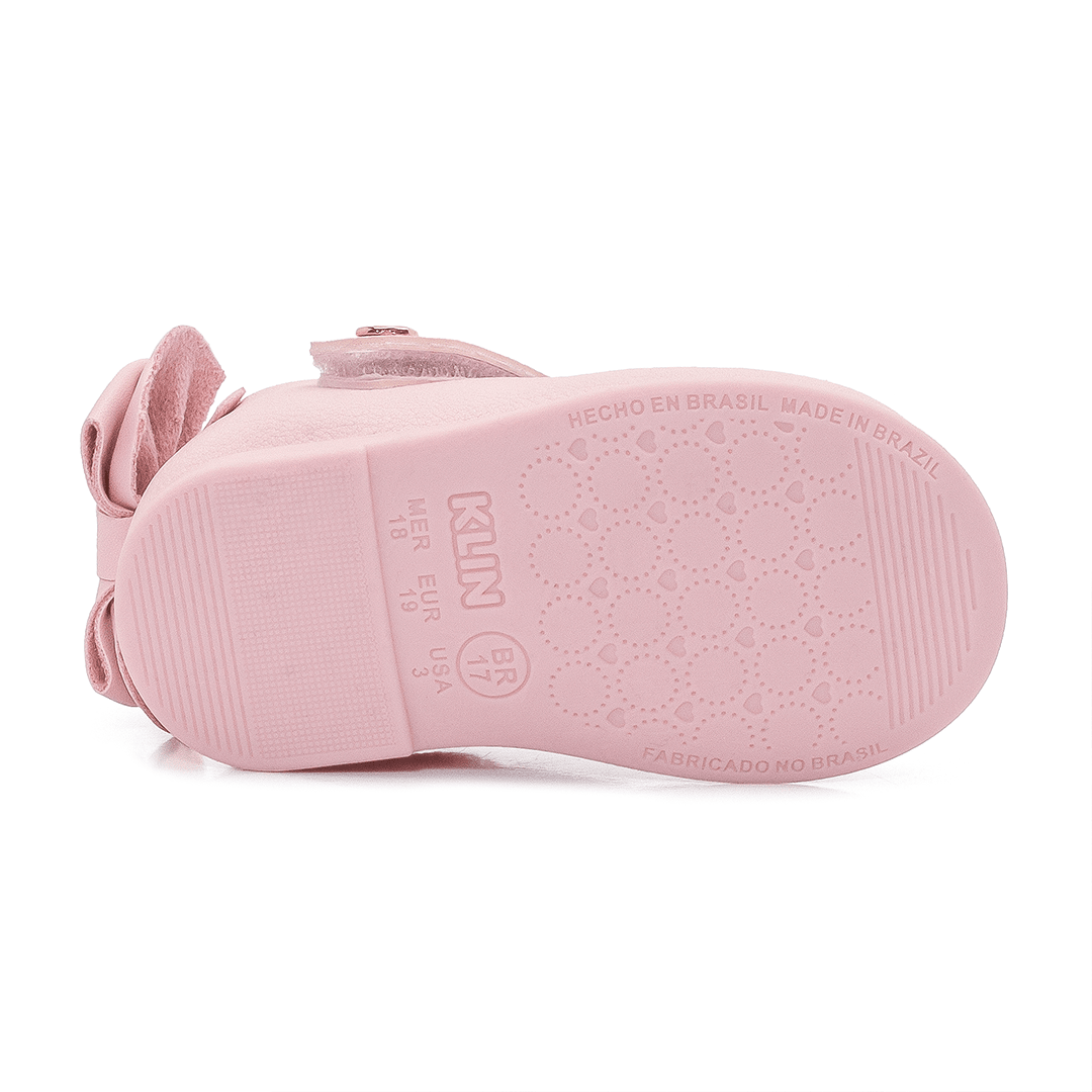 Ballerina Niña Rosada Velcro Baby-3
