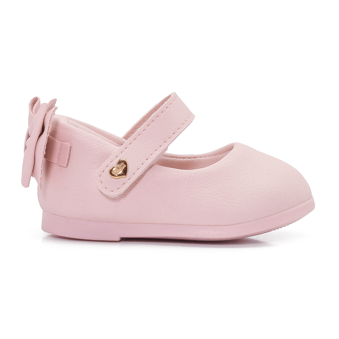 Ballerina Niña Rosada Velcro Baby-1