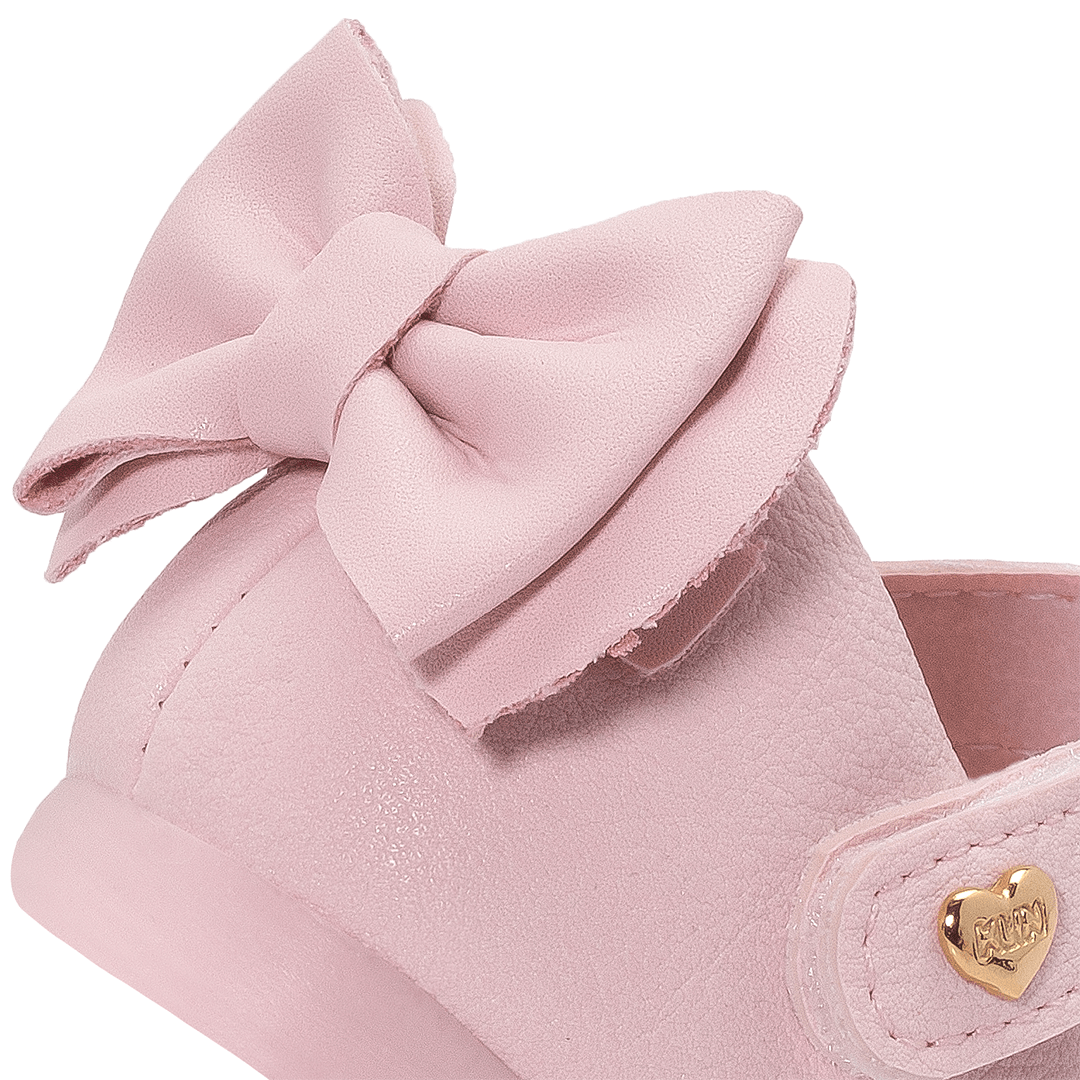 Ballerina Niña Rosada Velcro Baby-2