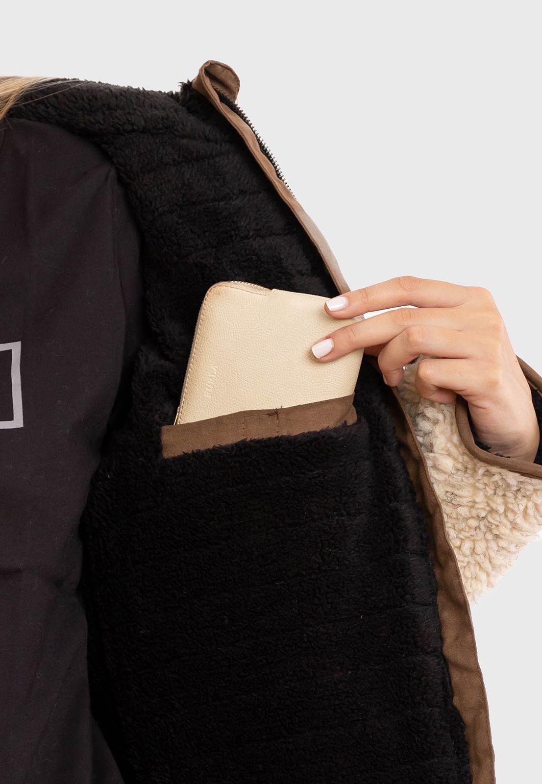 Chaqueta Chiporro Clásica Beige Melange.-6