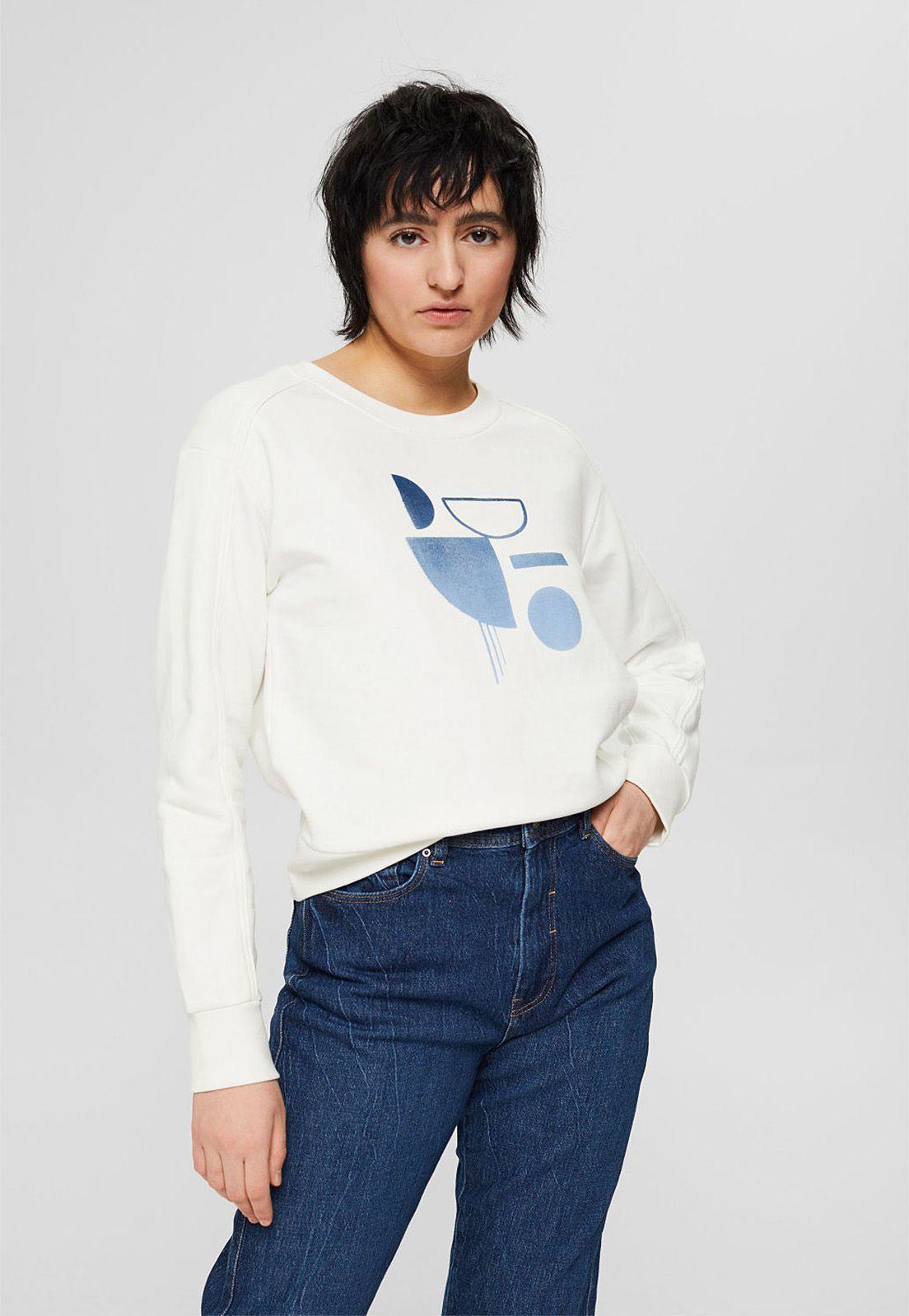Polerón Mujer Estampado Esprit-0