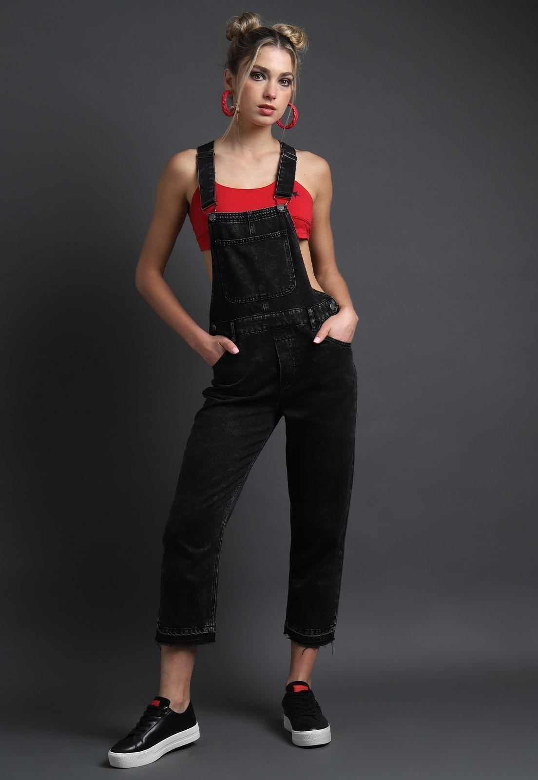 Jardinera Denim Mujer Soviet-1