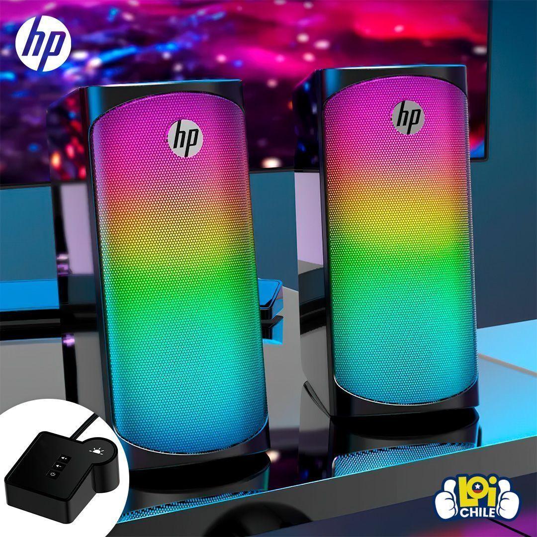 Parlantes Gamer HP DHE-6004 RGB-5