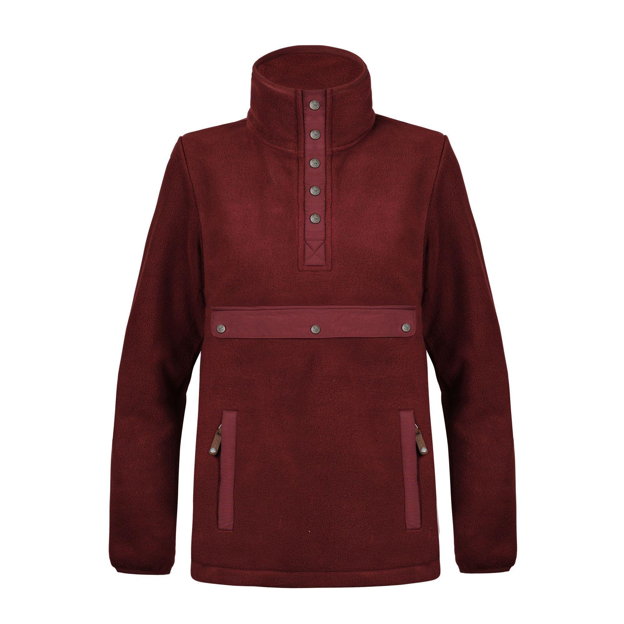 Polar Habbra Woman Microfleece Bordeaux Gnomo-0
