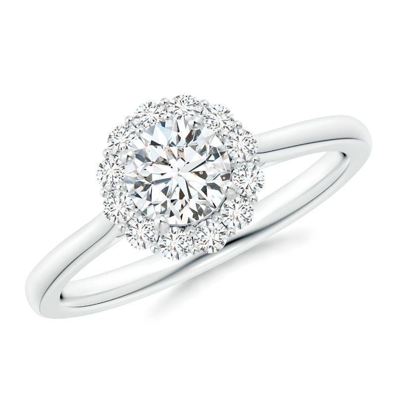 ANILLO DE COMPROMISO CON HALO DE BRILLANTES-0