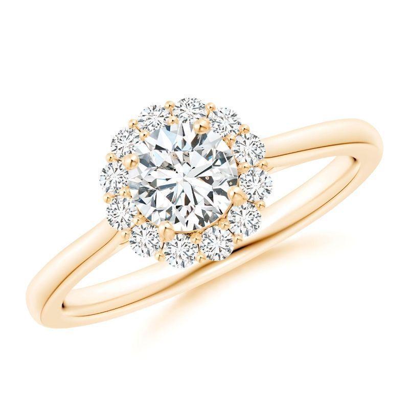 ANILLO DE COMPROMISO CON HALO DE BRILLANTES-0