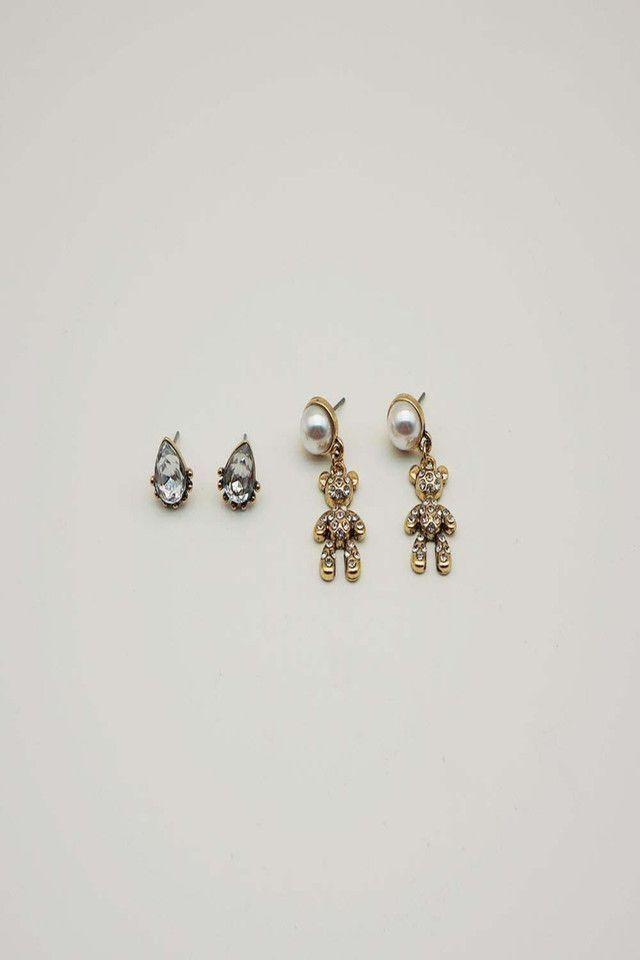 Aros Set Elisa Dorados  i-D-0