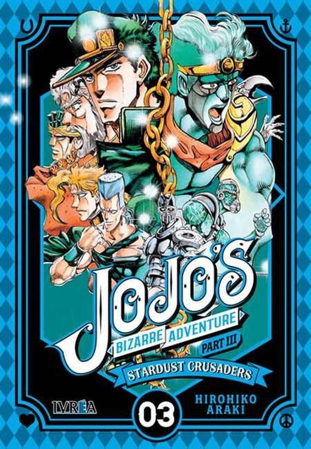 Manga Jojo's Bizarre Adventure - Parte N.º 03 - Stardust Crusaders 03 - España-0