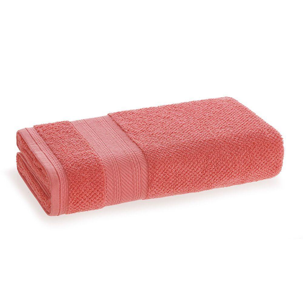 Sábana de baño Karsten Empire 380gr 86 x 150 cm Salmón-0