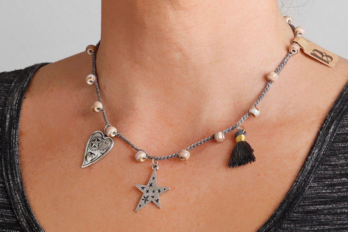 Collar Estrella Corazón-1