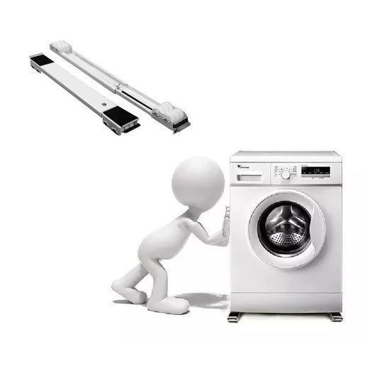 Soporte Para Refrigerador Lavadora Base Ajustable Con Ruedas-0