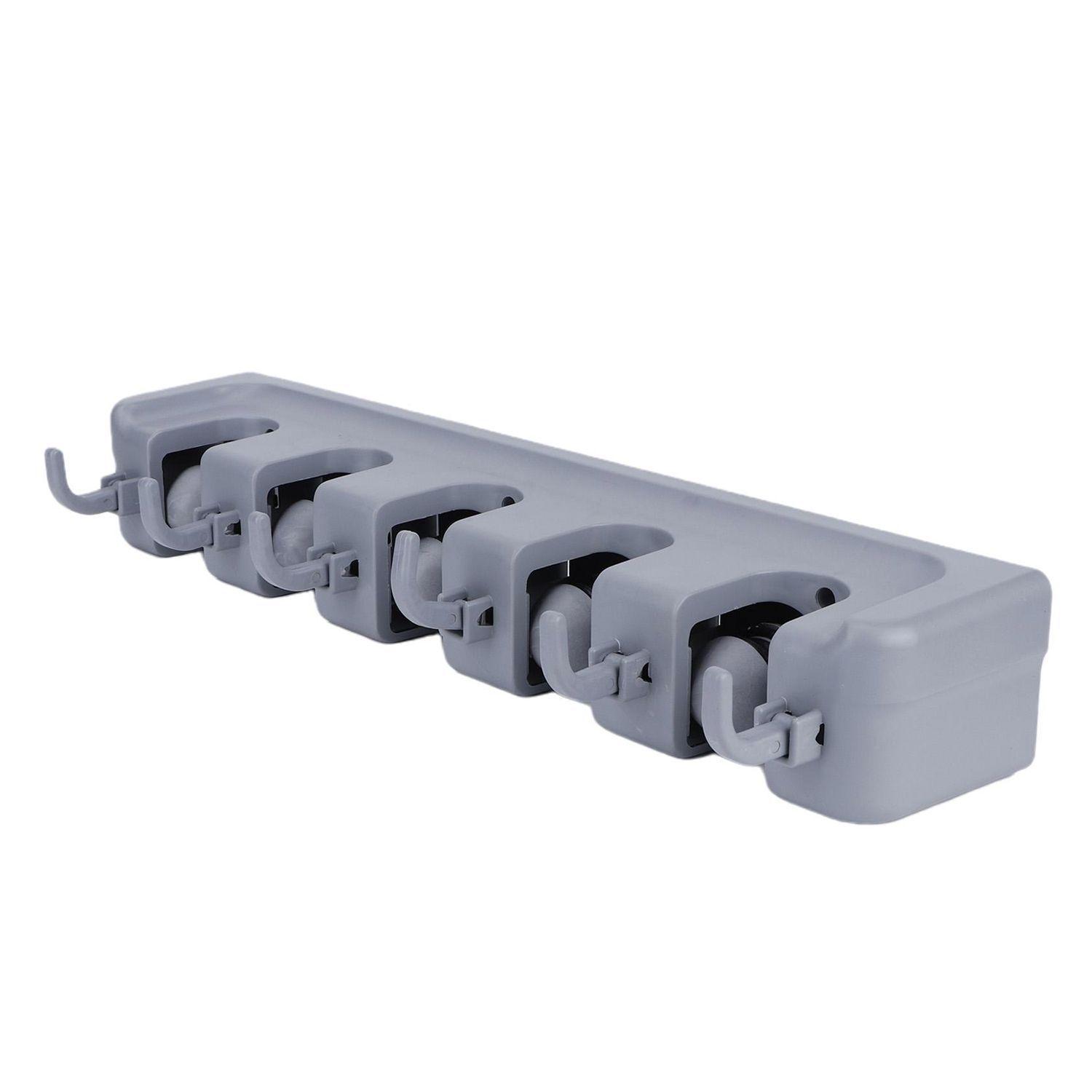 Soporte Organizador de Pared Para Escobas y Utensilios Varios-0