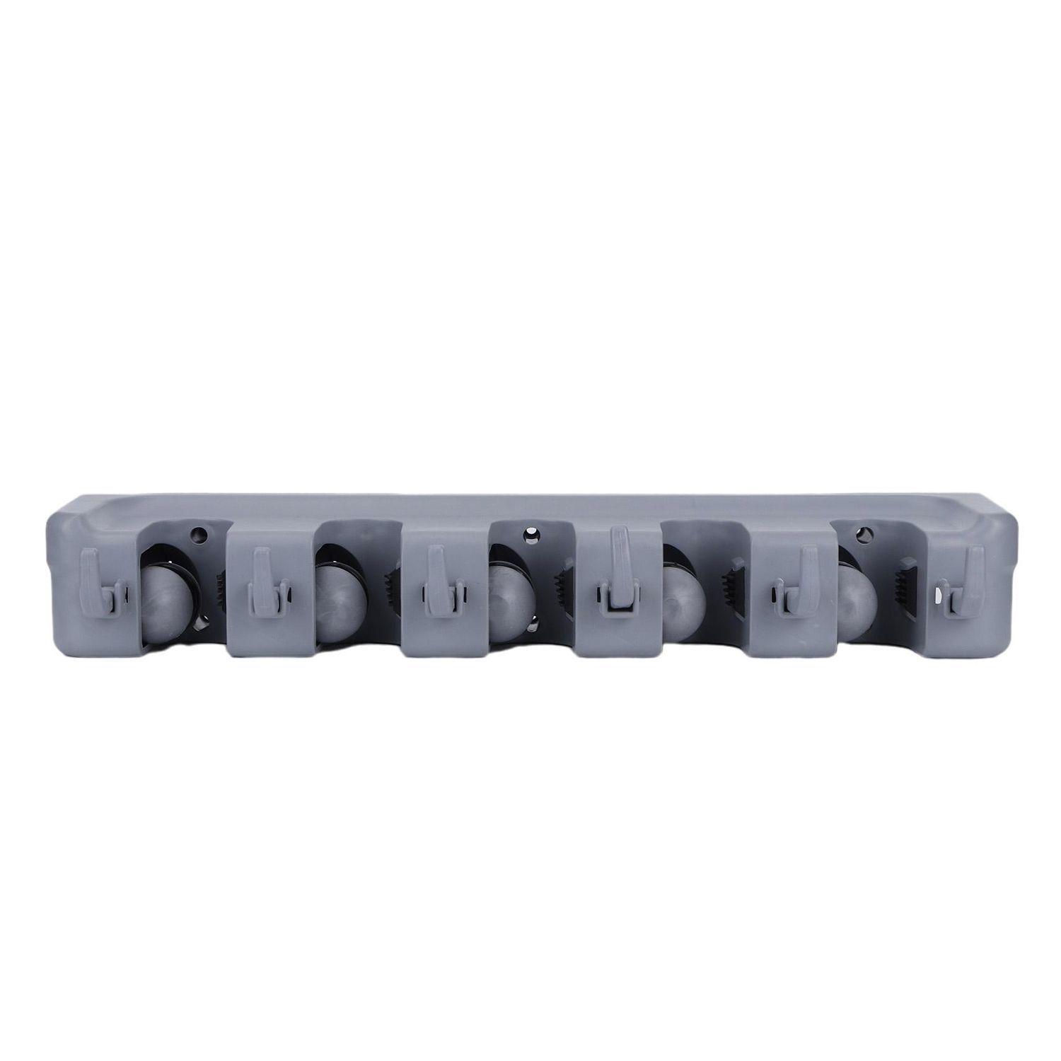 Soporte Organizador de Pared Para Escobas y Utensilios Varios-1