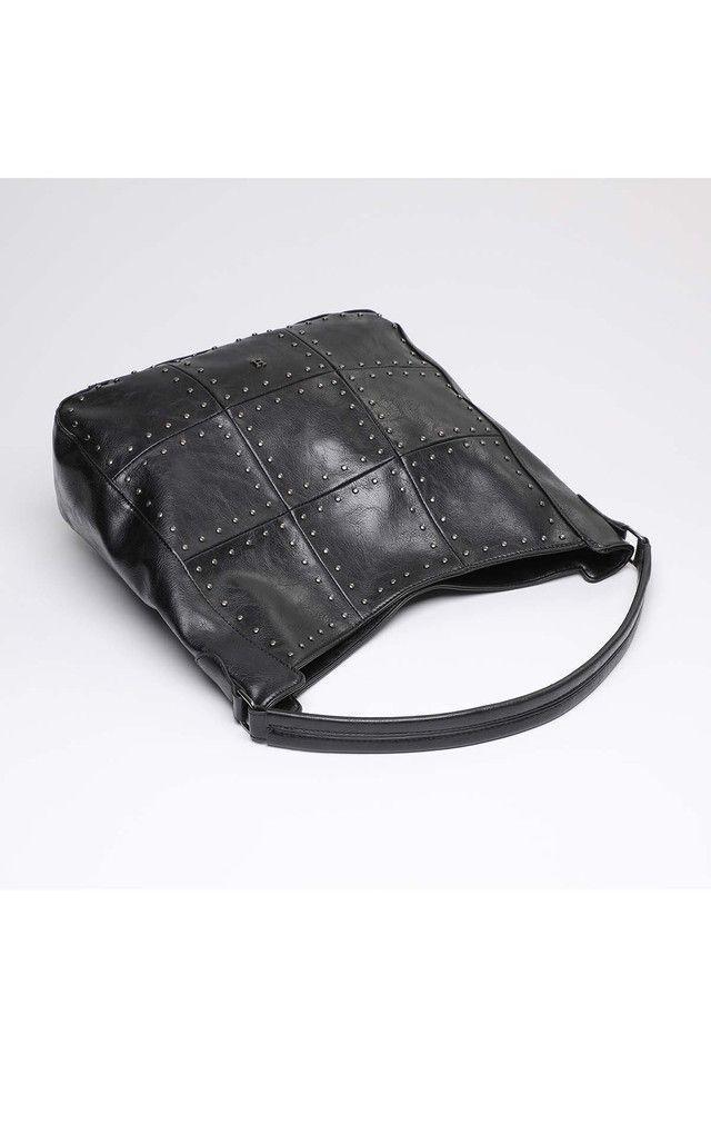 Cartera Hombro Negra Tusti Humana-1