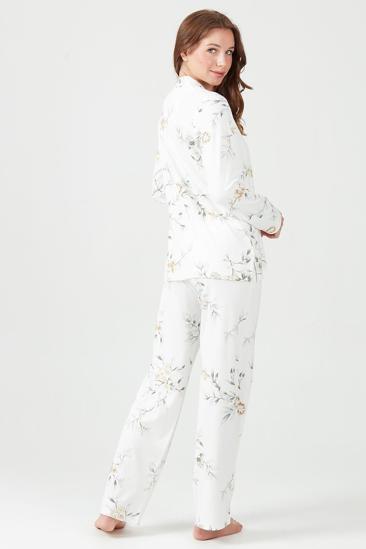 Pijama de mujer Spa Ivory Flor-2