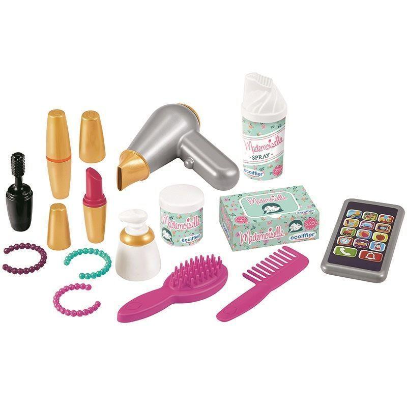MADEMOISELLE - SET DE JUEGO MALETÍN DE BELLEZA 14PZ, Ecoiffier-1