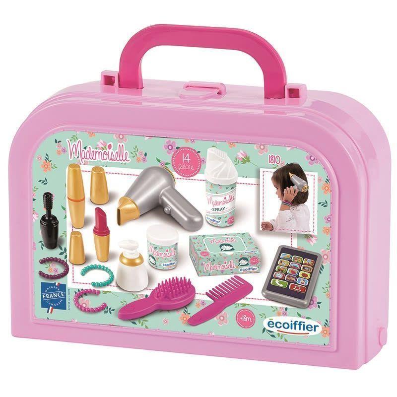 MADEMOISELLE - SET DE JUEGO MALETÍN DE BELLEZA 14PZ, Ecoiffier-0