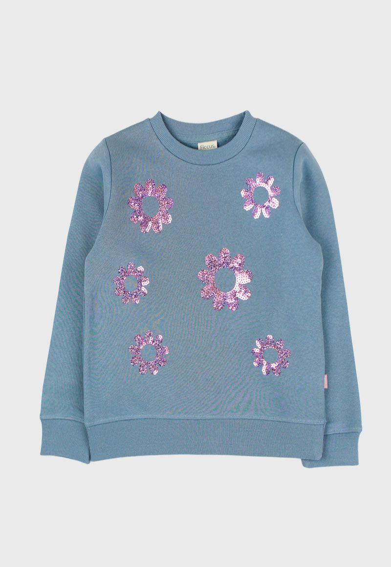 Polerón kids niña cerrado day to day 741-0