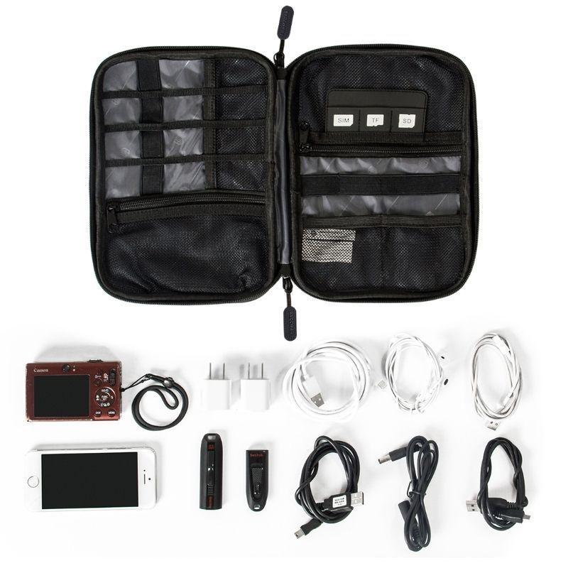 Bagsmart Organizador electrónico Glendora para viajes-Negro-4