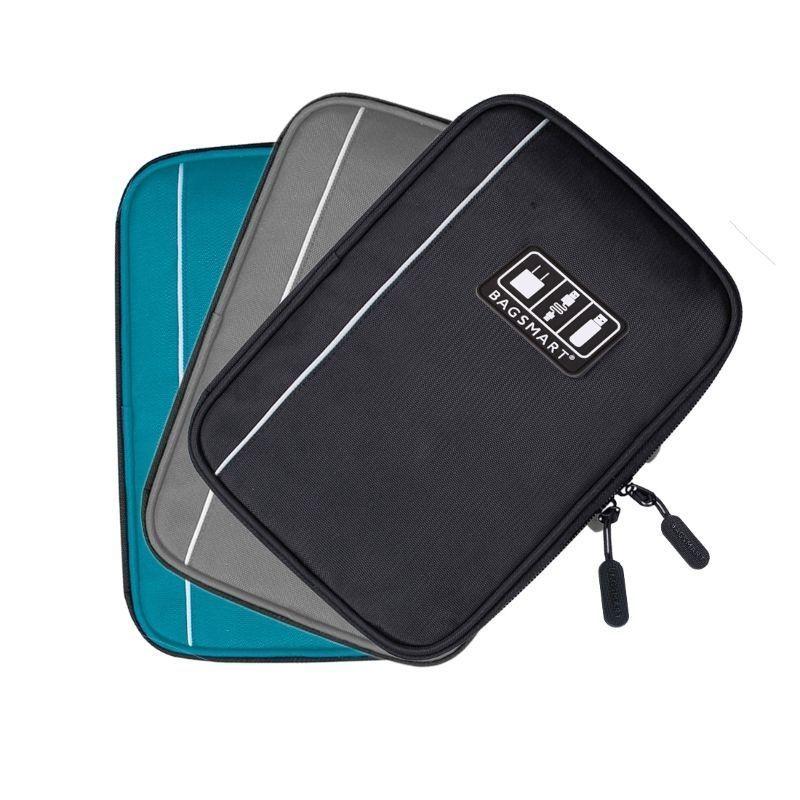 Bagsmart Organizador electrónico Glendora para viajes-Negro-7