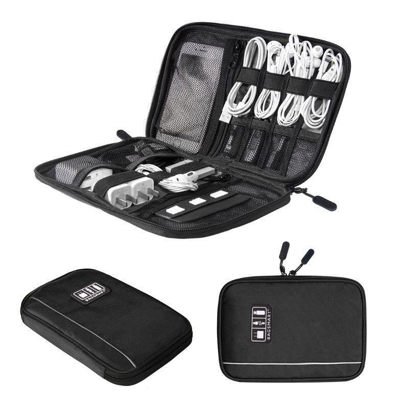 Bagsmart Organizador electrónico Glendora para viajes-Negro-6