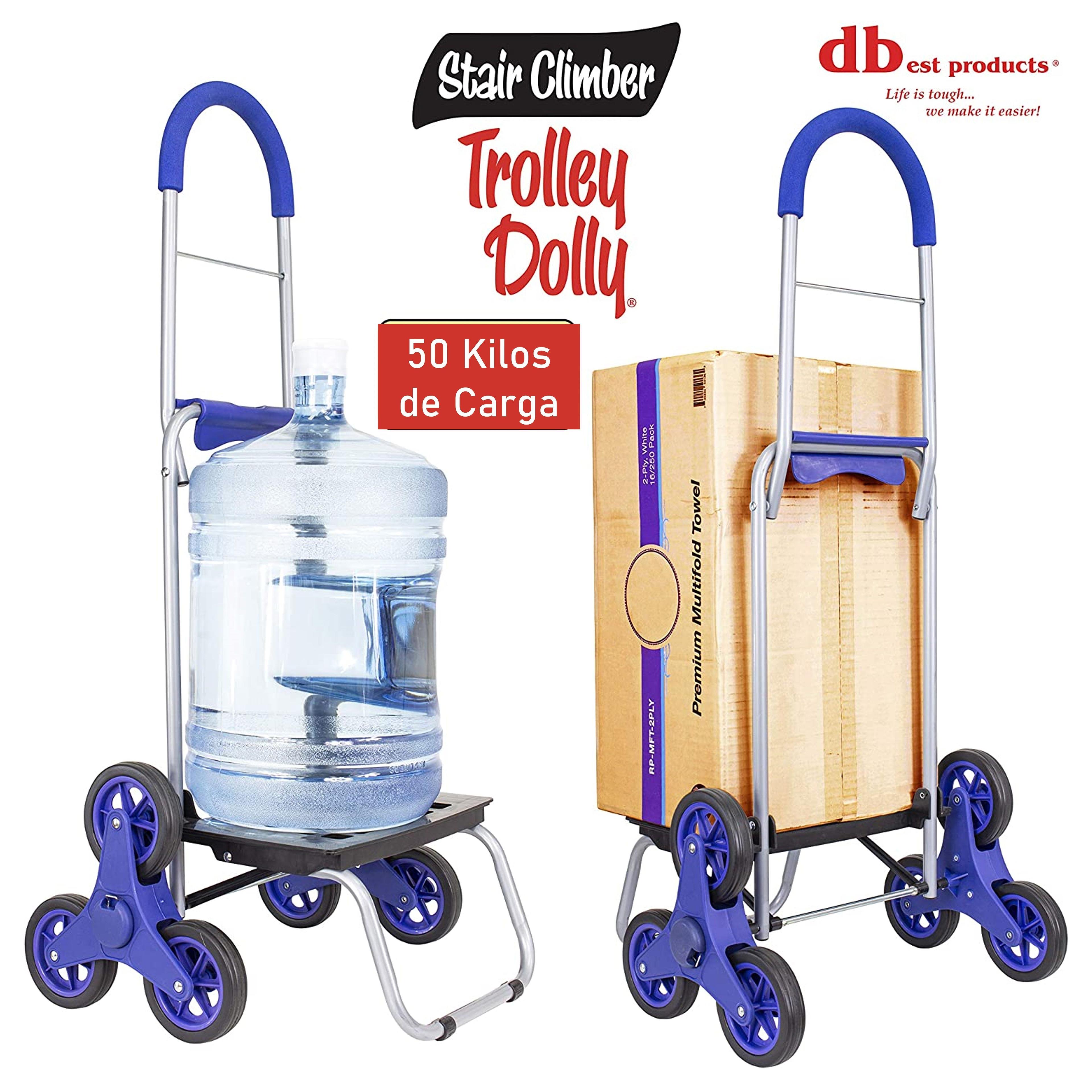 Carrito De Compras Plegable Escalador Feria Trolley Dolly Yegua Blue-5