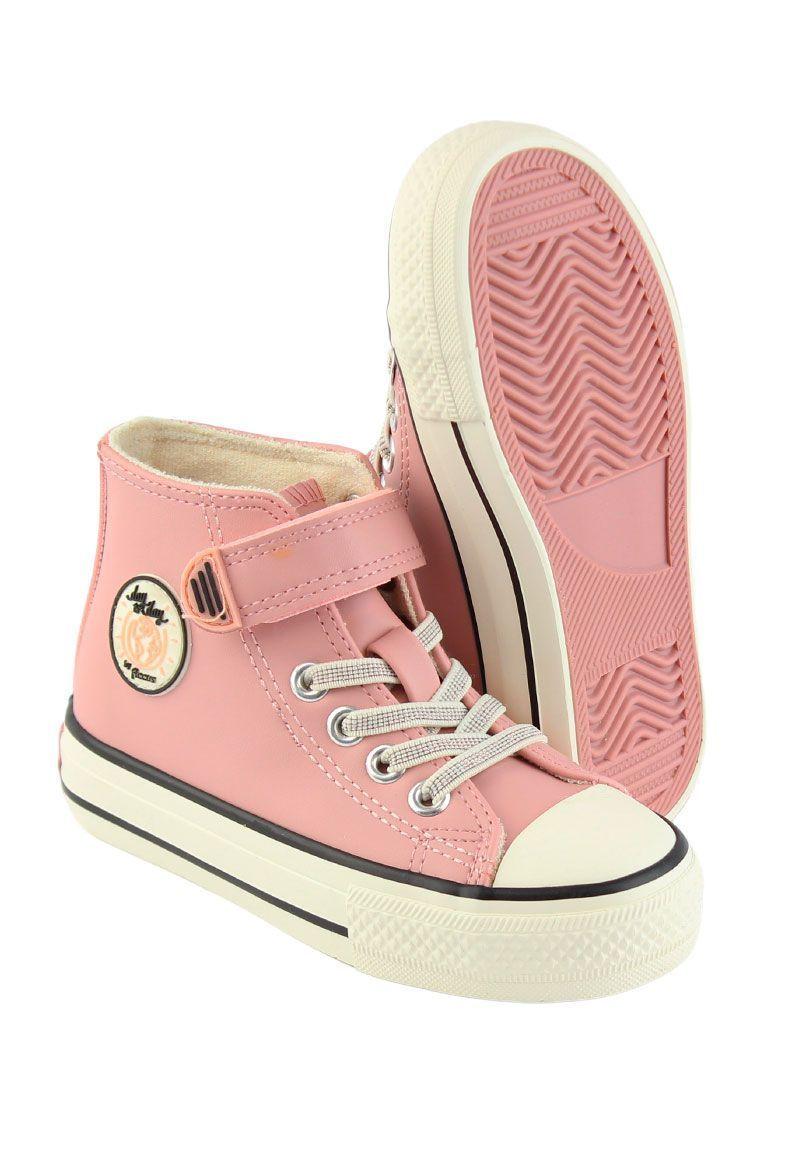 Zapatilla Urbana Caña Velcro Elástico Niña-2