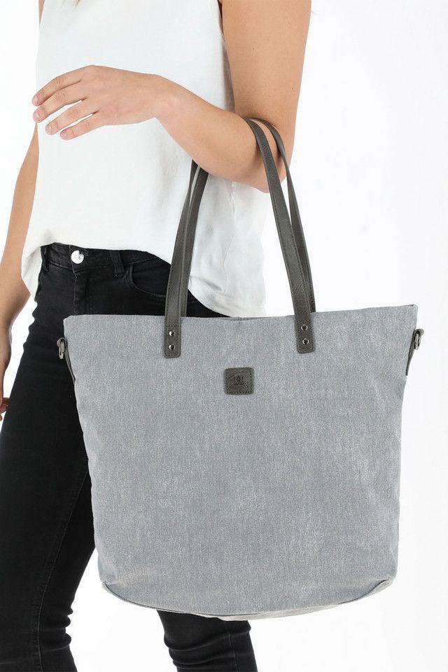 Cartera Hombro Gris Greta  Humana-3