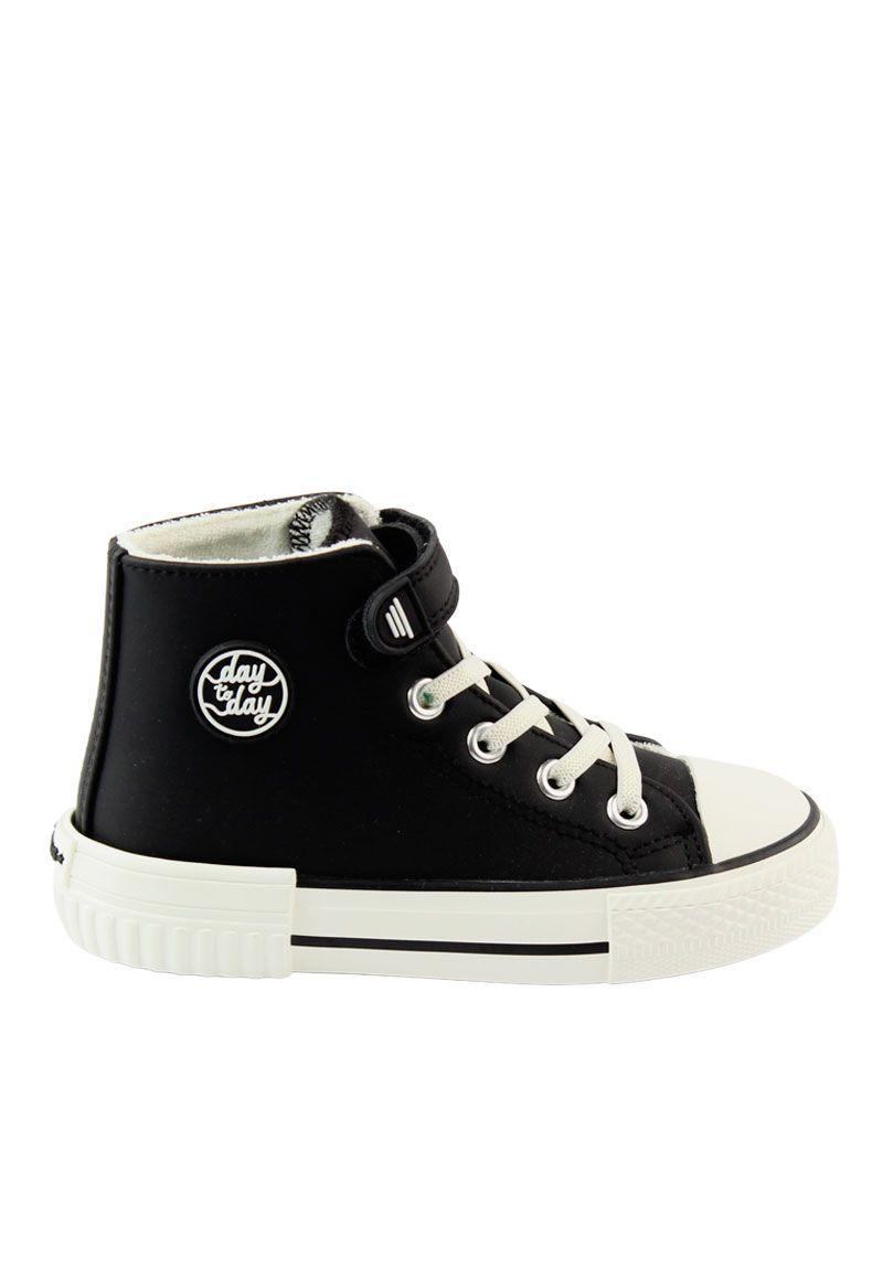 Zapatilla day to day caña velcro elastico niño 943-0
