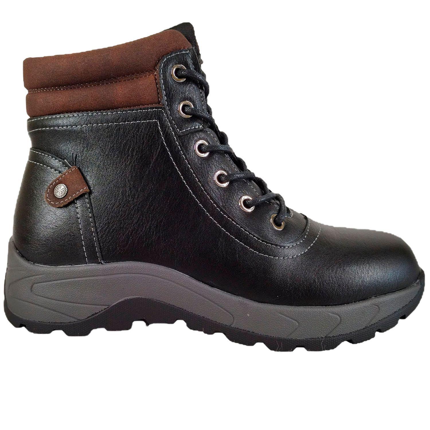 Botin casual Taco bajo de Mujer 2207 Negro-0