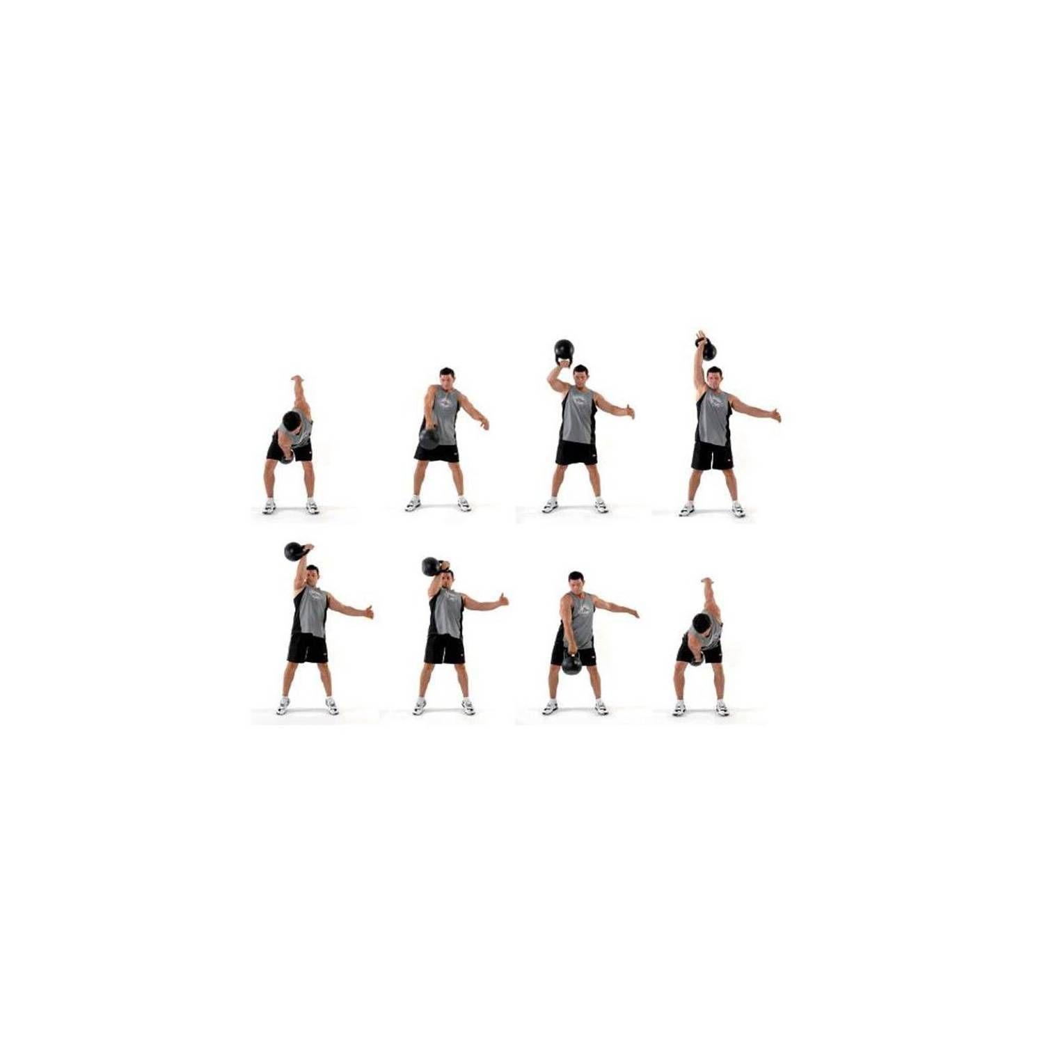 Fitness Kettlebell Ajustable Pesa Rusa 40 Lbs-4