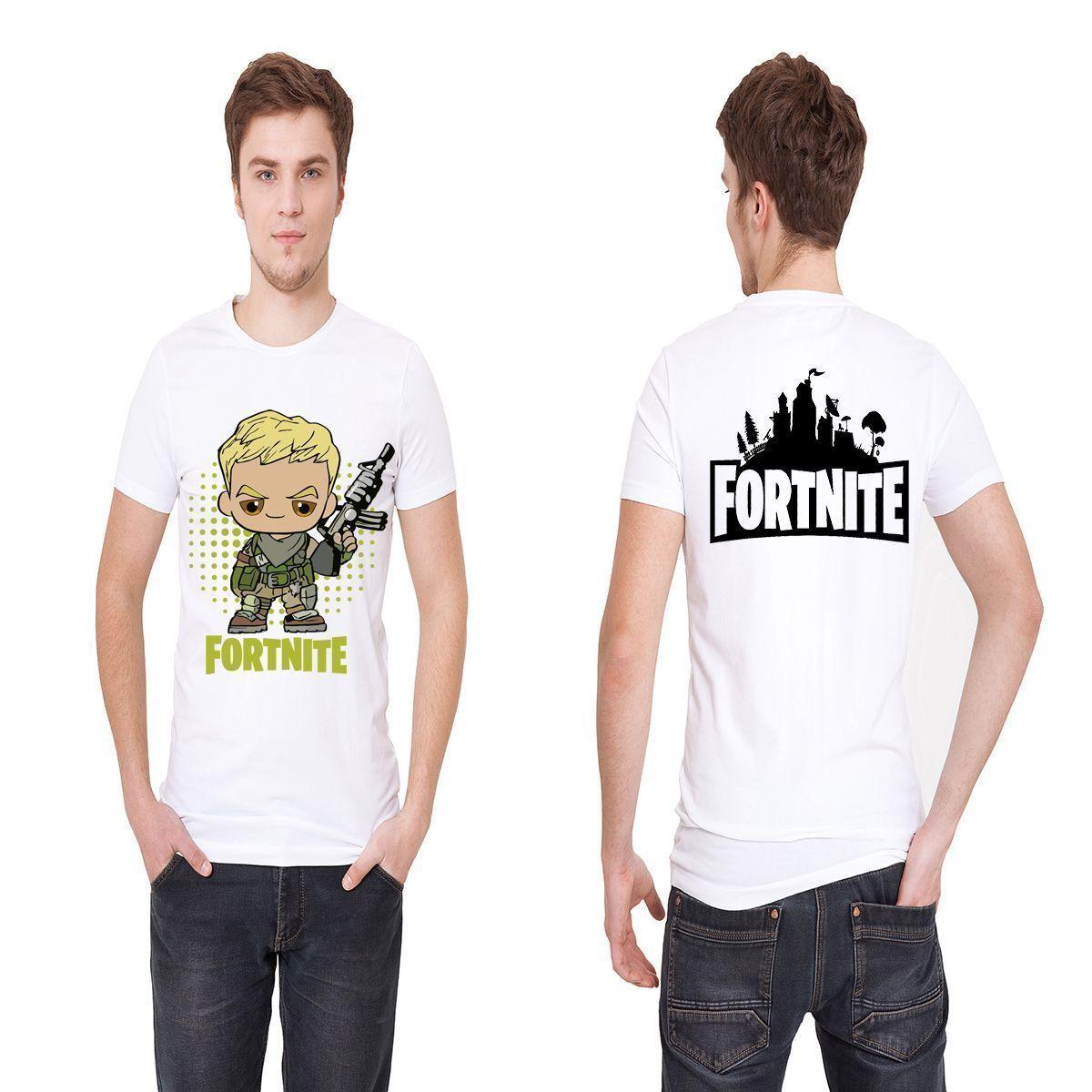 Polera Manga Corta Fortnite D19-0