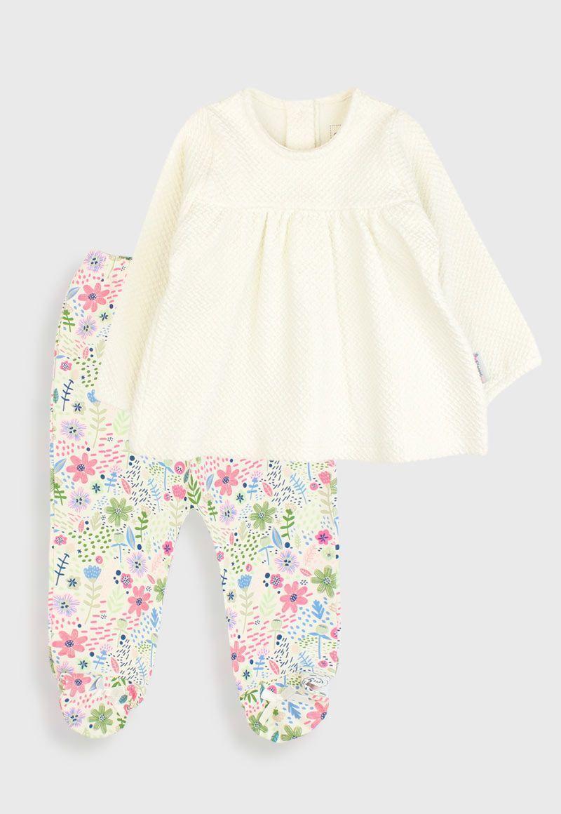 Conjunto newborn niña algodón cottage 118-0