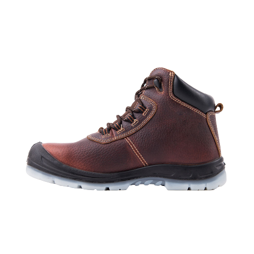 ZAPATO DE SEGURIDAD TIPO BOTIN SKECHERS HAMMER HIGH CAFÉ-2